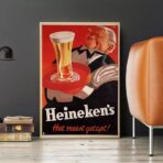 vintage heineken poster 1