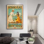 vintage poster hendaye 1