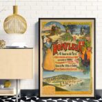 vintage poster honfleur 1