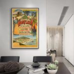 vintage poster honfleur 1