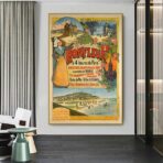 vintage poster honfleur 1