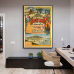 vintage poster honfleur 1