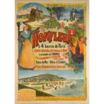 vintage poster honfleur 1