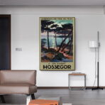 vintage poster hossegar 1