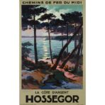 vintage poster hossegar 1