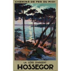 vintage poster hossegar 1