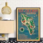 vintage poster ile doleron 1