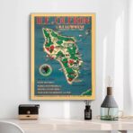 vintage poster ile doleron 1