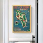vintage poster ile doleron 1