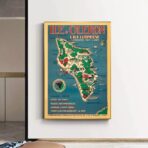vintage poster ile doleron 1
