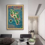 vintage poster ile doleron 1