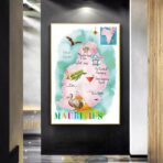 vintage poster mauritius 1