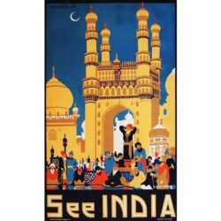 vintage poster indien