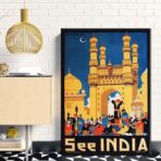 vintage poster indien