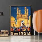 vintage poster indien