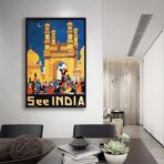 vintage poster indien