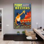vintage industrieplakat