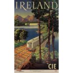 vintage poster irland