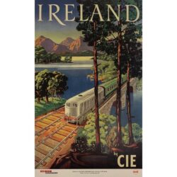 vintage poster irland
