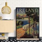 vintage poster irland