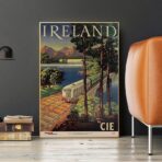 vintage poster irland