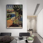vintage poster irland