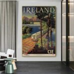 vintage poster irland