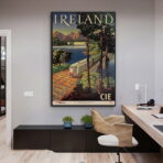 vintage poster irland