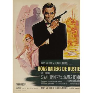 vintage james bond poster 1
