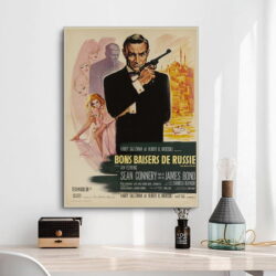 vintage james bond poster 1
