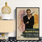 vintage james bond poster 1