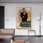 vintage james bond poster 1
