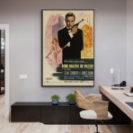 vintage james bond poster 1