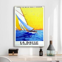 vintage poster la baule 1