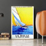 vintage poster la baule 1