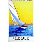 vintage poster la baule 1