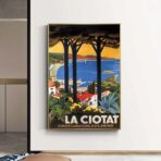 vintage poster la ciotat 1