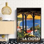 vintage poster la ciotat 1