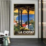 vintage poster la ciotat 1