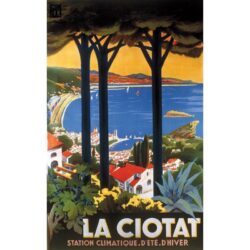 vintage poster la ciotat 1