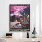 vintage poster la rochelle 1