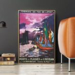 vintage poster la rochelle 1
