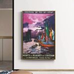 vintage poster la rochelle 1