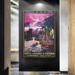 vintage poster la rochelle 1