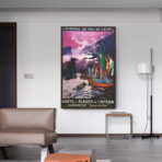 vintage poster la rochelle 1