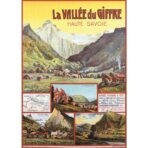 vintage poster the vallee du giffre 1