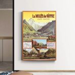 vintage poster the vallee du giffre 1