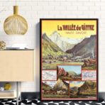 vintage poster the vallee du giffre 1