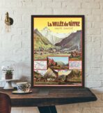 vintage poster the vallee du giffre 1