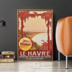 vintage poster le havre 1